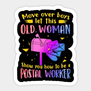 Postal Worker Sticker